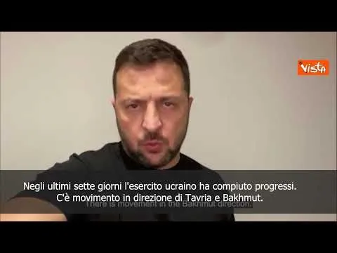 Zelensky: Esercito ha compiuto progressi nell'ultima settimana