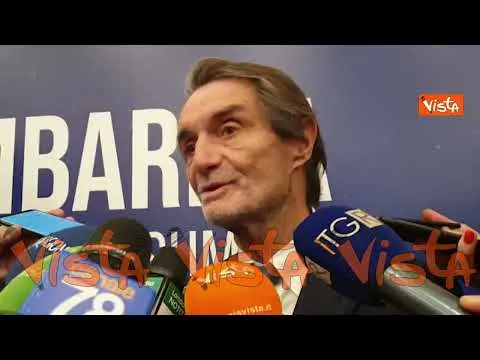 Fontana: "Non si deve rallentare la Lombardia per agevolare altre Regioni"