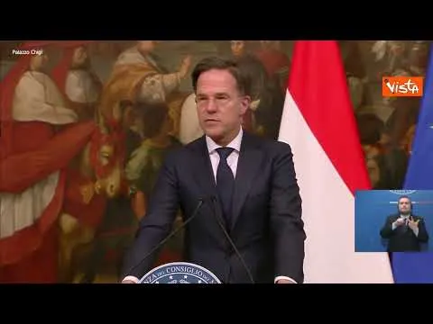 Rutte: "Non è possibile stop a importazione gas russo"