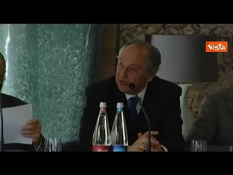 Addio all'ex ministro Antonio Martino, eccolo a un convegno nel 2016