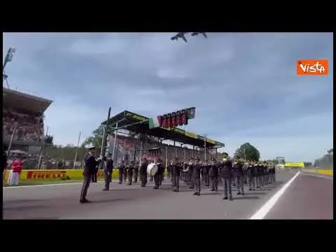 Gran Premio di Monza, ecco il volo delle Frecce Tricolori