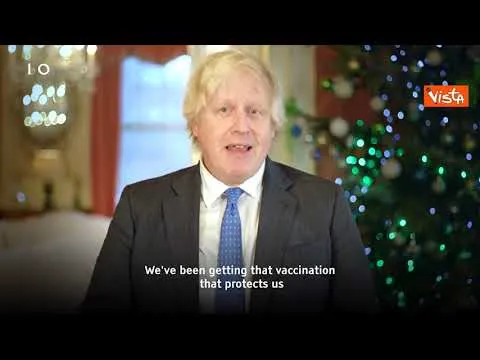 Il buon Natale di Johnson: "Fare il vaccino è un regalo per le vostre famiglie e per il Paese"