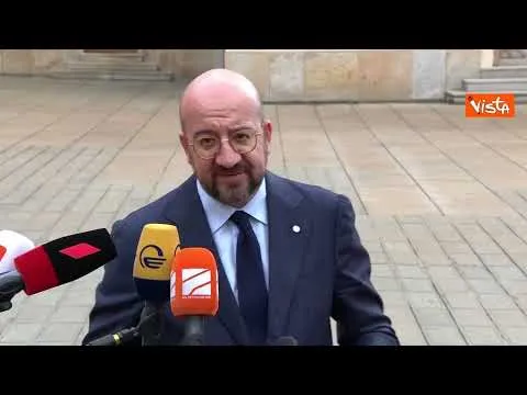 Michel a Praga: "44 Paesi uniti davanti a sfide sicurezza ed energia"
