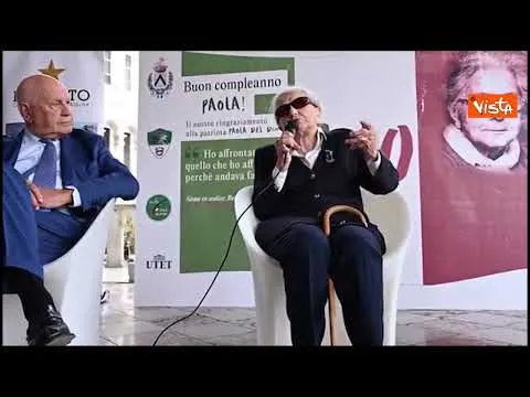 Paola Del Din autografa il libro del Ministro Nordio