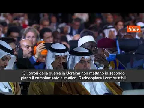 SOTTOTITOLI Guterres: "Guerra in Ucraina non oscuri la crisi climatica"