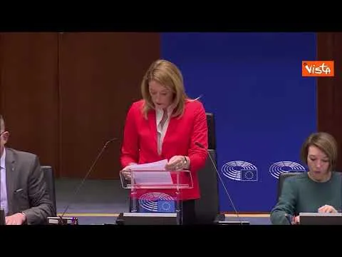 Metsola: "Non dobbiamo mai più tornare a un continente diviso"