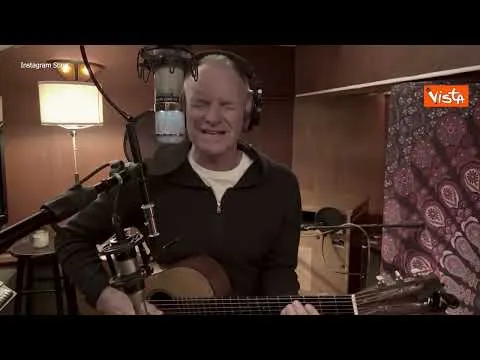 Sting canta "Russians" come appello di pace in Ucraina