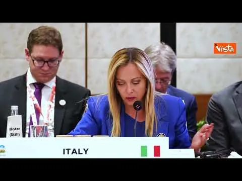 Meloni al G20: Nel corridoio Ue-India-Medio Oriente l'Italia pronta a un ruolo decisivo