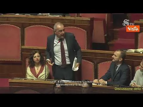 Sfiducia Santanchè, Licheri alla maggioranza: "Pagliacci", bagarre in Aula