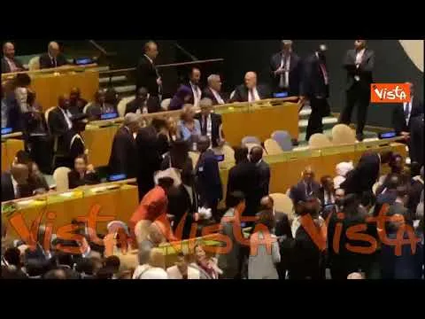 Meloni e Tajani assistono all'Assemblea Generale dell'Onu