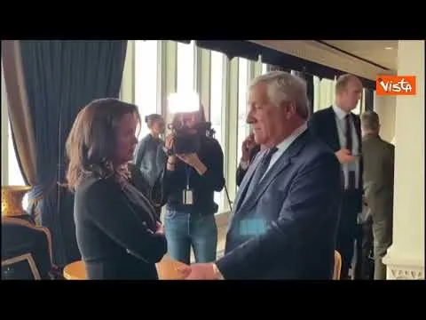 Tajani a New York incontra la Presidente dell'Ungheria Katalin Novák