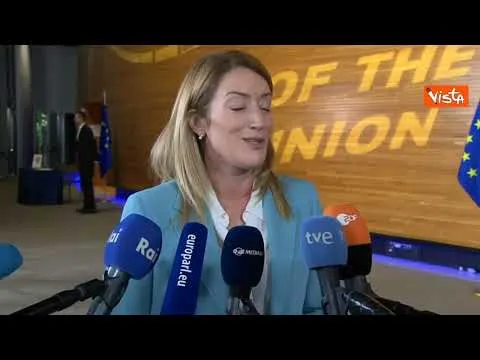 Metsola: Abbiamo visto unità senza precedenti in questo momento difficile