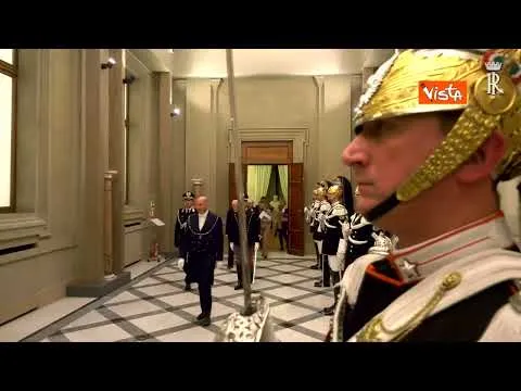 Mattarella riceve al Quirinale il Presidente della Repubblica Islamica di Mauritania El Ghazouani
