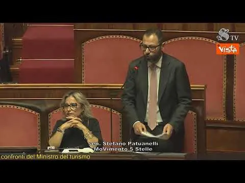 Patuanelli: Sfiducia a Santanchè perchè non abbiamo ottenuto risposte con sua informativa