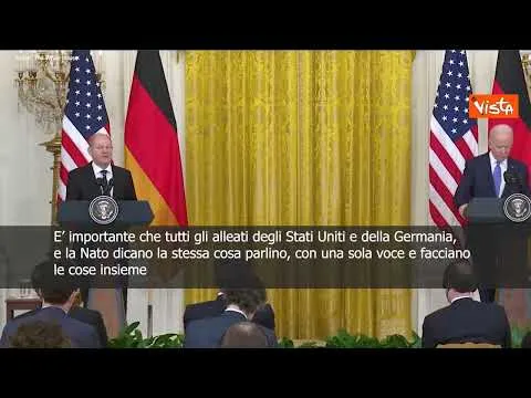 Scholz: "Se Russia invade Ucraina serve risposta unita. Mosca pagherà caro prezzo"