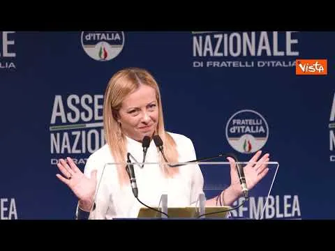 Meloni: Fare qualcosa di impensabile anche in Europa con "Cabeza fría e corazón caliente"
