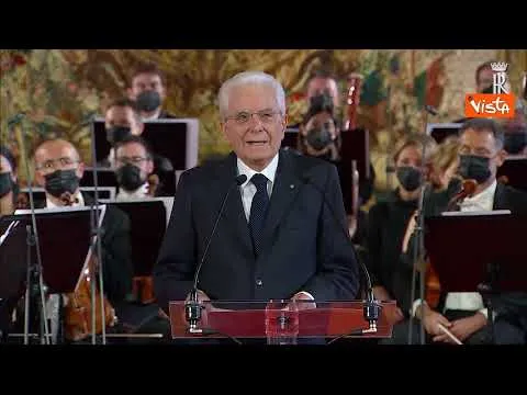 Mattarella: Russia mette in discussione fondamenta società internazionale, Italia impegnata per pace