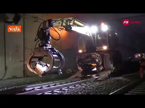 Riattivata linea Alta Velocità Roma-Napoli dopo l'interruzione a Prenestina