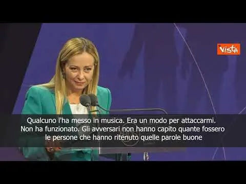 Meloni: Attaccata su discorso in cui mi definivo madre e cristiana