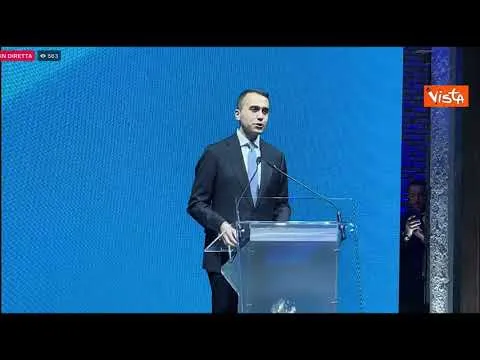 Di Maio presenta Impegno Civico: "Contro chi vuole sfasciare tutto"