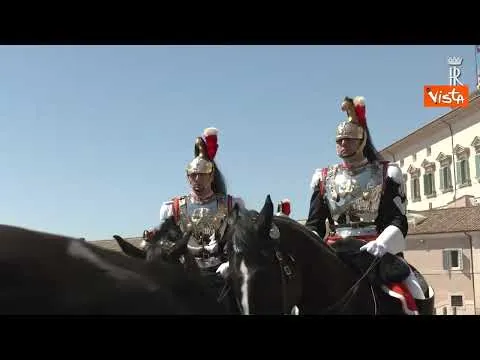 2 giugno, cambio della guardia al Quirinale sulle note di "Nessun dorma"
