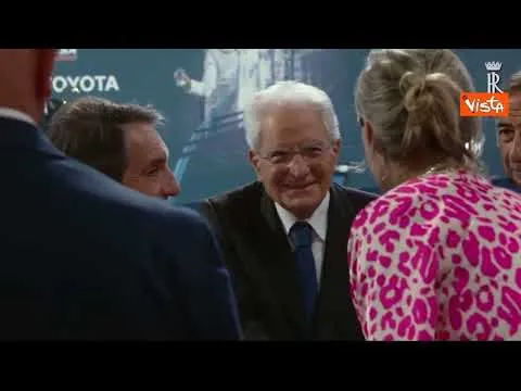 Mattarella alla cerimonia di apertura dei mondiali di scherma a Milano