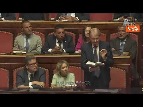 Malan: "Mozione a sproposito, nulla contro la ministra Santanchè"