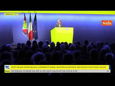Farina (presidente Poste): "Da 160 anni accompagniamo Italia nel suo sviluppo"