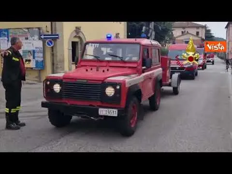 Terremoto Toscana, le verifiche statiche dei Vigili del Fuoco a Rocca San Casciano e Tredozio
