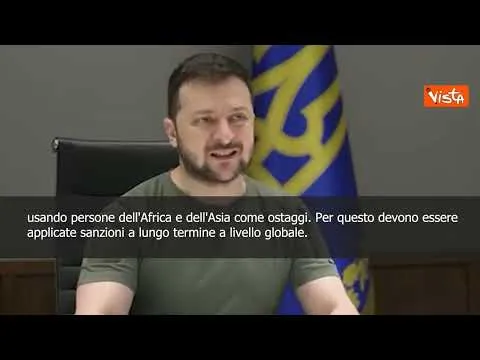 SOTTOTITOLI Zelensky: "Non ci possono essere dubbi su permanenza Russia nella Fao"