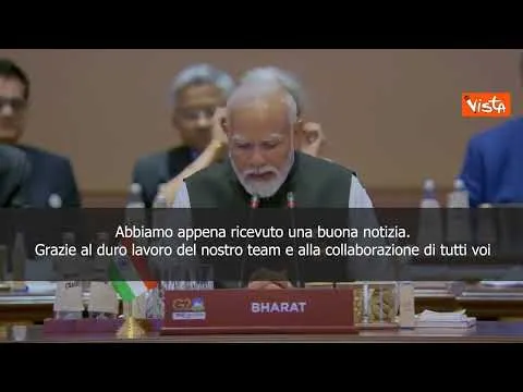 G20, Modi: "Adottata dichiarazione finale del vertice". L'applauso dei leader