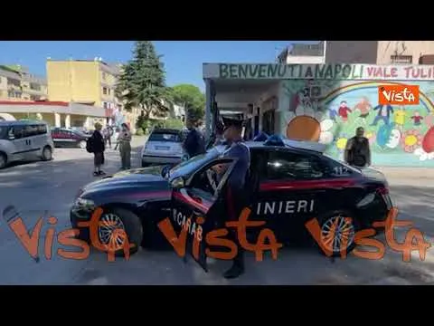Stesa al Parco Verde di Caivano, sul posto i Carabinieri