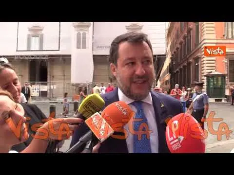 Salvini: "Lavoriamo per ripristino normalità aeroporto Catania, poi inasprire pene per piromani"