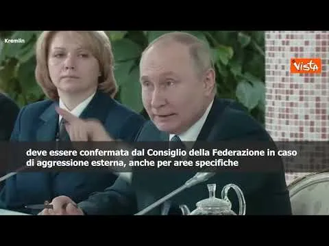 SOTTOTITOLI Putin: "Non introdurremo legge marziale in Russia"