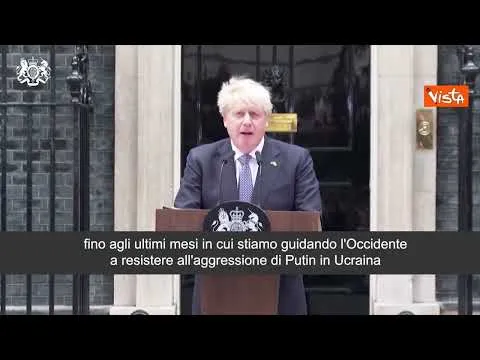 SOTTOTITOLI Johnson: "Immensamente fiero d'aver attuato la Brexit"