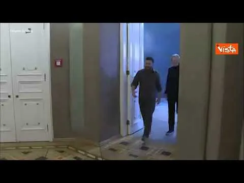 Zelensky incontra a Kiev la presidente del Bundestag tedesco