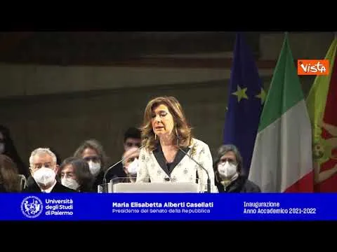 Casellati: "Futuro umanità nelle mani di progresso scientifico"