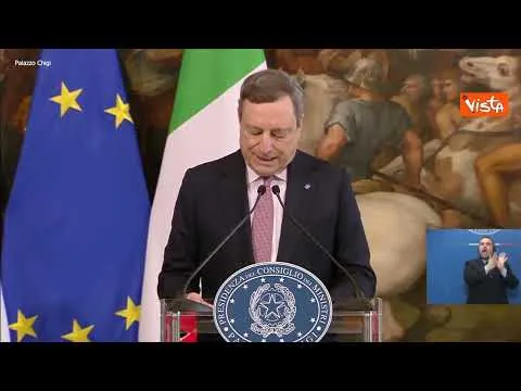 Ucraina, Draghi: "Pronti a ulteriori passi per sanzioni Russia, anche su energia"