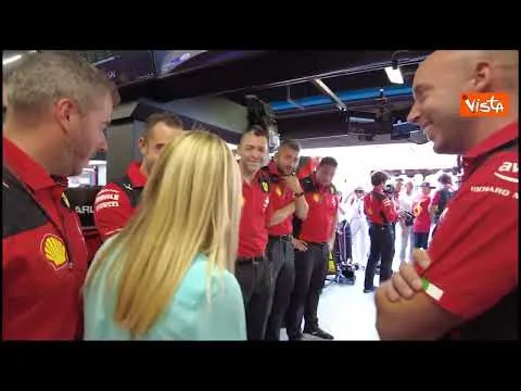 Giorgia Meloni al Gran Premio di Monza, ecco le immagini