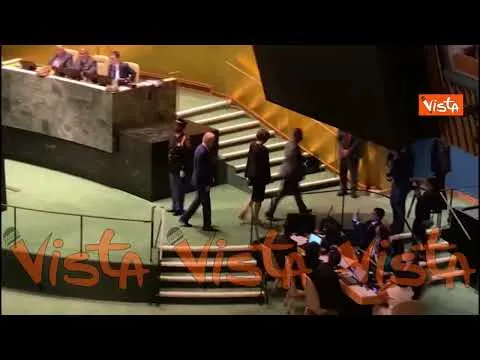 Biden all'Onu, la sala si svuota al termine del suo intervento, ecco il via vai