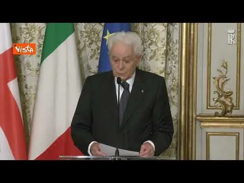Mattarella: "Italia sostiene ingresso Georgia in Ue"