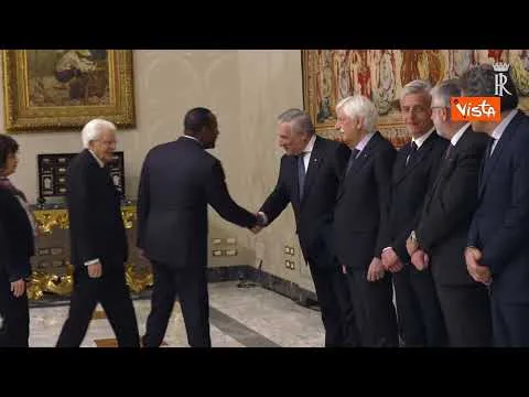 Mattarella riceve al Quirinale il Primo Ministro Etiopia Abiy Ahmed Ali, presente anche Tajani