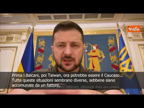 SOTTOTITOLI Zelensky: l'architettura di sicurezza globale non ha funzionato