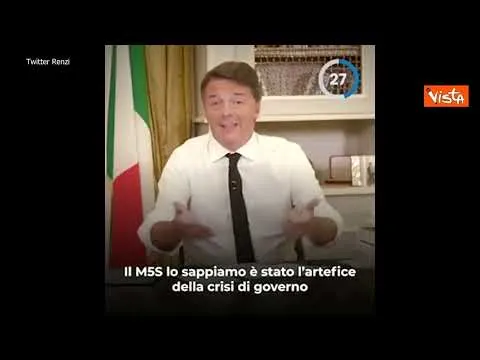 Renzi: "Nostra unica forza politica che ha sempre sostenuto Draghi"