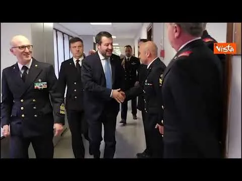 Salvini visita a sede del Ministero dei Trasporti, il video-riassunto