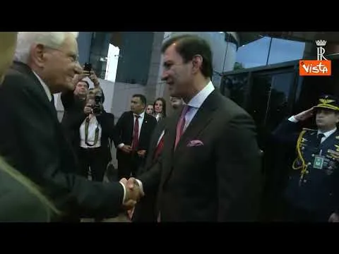 Mattarella al Palazzo Legislativo di Asunción