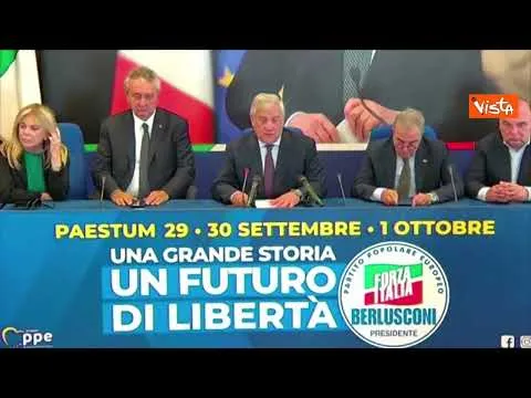 Tajani ricorda Berlusconi: "I grandi leader durano molto di più della loro vita terrena"