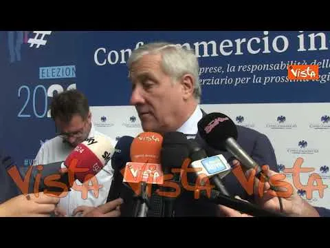 Tajani: “In sintonia con Confcommercio, loro programma ed il nostro si possono sovrapporre”