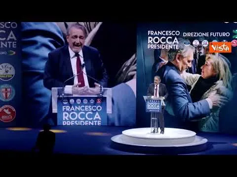 Regionali Lazio, Rocca: "Sinistra ha macellato la Sanità nelle nostre Province"