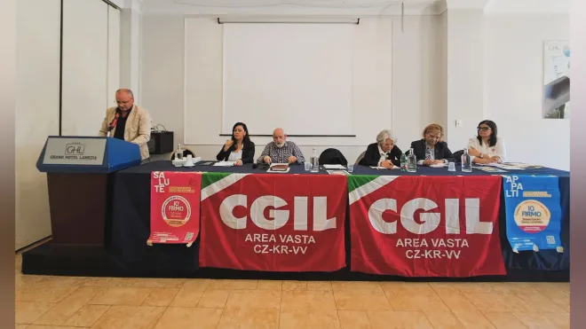 Sanità pubblica e lavoro, la Cgil rilancia la mobilitazione in Calabria